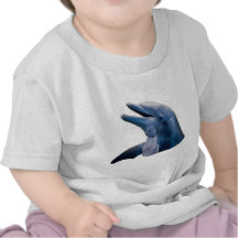 T-shirt de bébé de dauphin