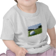 T-shirt de bébé de fairway de golf