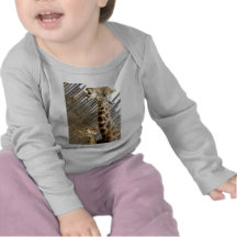 T-shirt de bébé de famille de girafe