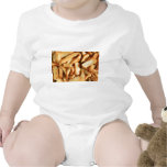 T-shirt de bébé de pommes frites