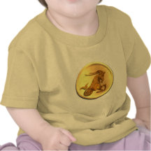 T-shirt de bébé de zodiaque de Capricorne