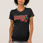 T-shirt de bombe de cerise
