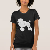 T-shirt de caniche t-shirts