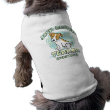 T-shirt de chien de terreur de Jack Russell Manteaux Pour Animaux Domestiques