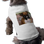 T-shirt de chiot de boxeur manteaux pour animaux domestiques