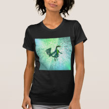 T-shirt de dames de souffle de dragons