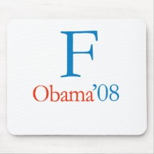 T-SHIRT DE F OBAMA OBAMA TAPIS DE SOURIS