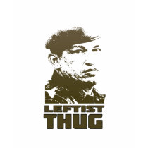 T-shirt de gauche de voyou de Hugo Chavez (femmes)