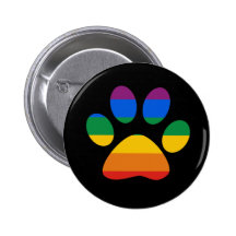 T-shirt de gay pride badge avec épingle