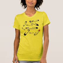 T-shirt de goupille de sécurité