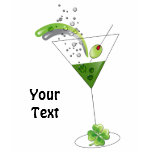T-shirt de jour de martini St Patrick d'oxalide pe t-shirts