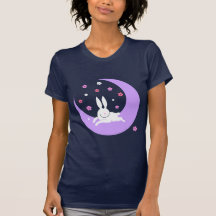 T-shirt de lapin de lune