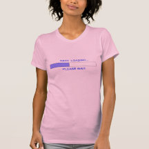 T-shirt de maternité de CHARGEMENT de BÉBÉ