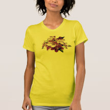T-shirt de mode de fleurs d'Apple