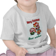 T-shirt de Noël de bébé