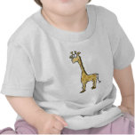 T-shirt de nourrisson de girafe