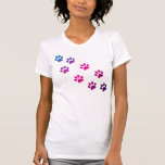T-shirt de pattes de chat
