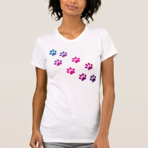T-shirt de pattes de chat
