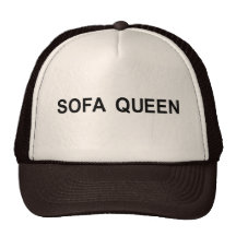 T-shirt de reine de sofa casquette de camionneur