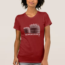 T-shirt de réservoirs à gaz de Greenpoint des femm