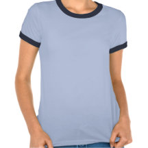 T-shirt de sonnerie de mélange de dames - flamme