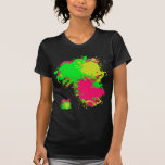 T-shirt d'éclaboussure