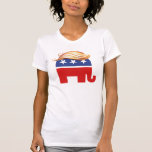 T-shirt d'éléphant d'atout (femme)