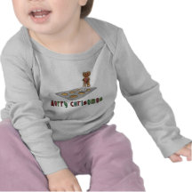 T-shirt d'enfants en bas âge de bébé de Joyeux Noë