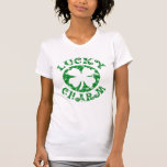T-shirt du jour de charme de St Patrick chanceux d