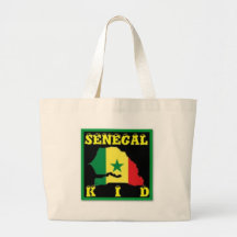 T-shirt du Sénégal (usage urbain) Sac Fourre-tout