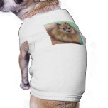 T-shirt en pastel d'animal familier de Pomeranian T-shirt Pour Chien