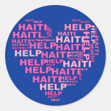 T-shirt et habillement du Haïti d'aide Autocollants