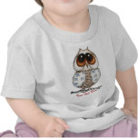 T-shirt floral de hibou