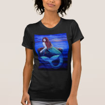 T-shirt foncé "du dîner de la sirène"