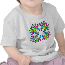T-shirt gommeux de vers