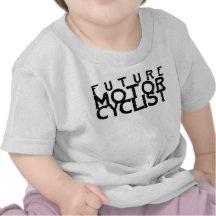 T-shirt infantile : futur motocycliste