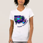 T-shirt léger heureux de Chanukah