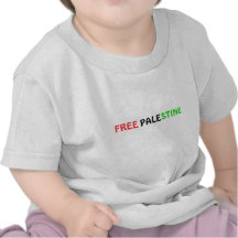 T-shirt LIBRE d'enfant en bas âge de la PALESTINE