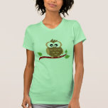 T-shirt mignon de hibou