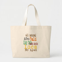 T-shirt naturel de cheveux sac
