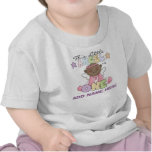 T-shirt personnalisé d'anniversaire de fille d'ang