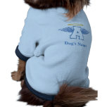 T-shirt personnalisé de chien d'ange manteaux pour animaux domestiques