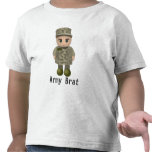 T-shirt personnalisé "de gosse d'armée"