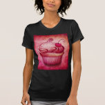 T-shirt rose de petit gâteau de Paisley