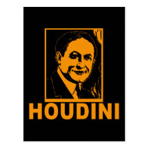 T-shirts d'affiche de Harry Houdini, tasses, cadea Cartes Postales