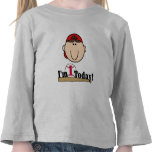 T-shirts d'anniversaire de base-ball de garçon de 