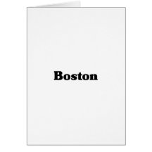 T-shirts de classique de Boston Carte