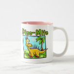 T-shirts de dinosaure d'enfants et cadeaux de dino tasse