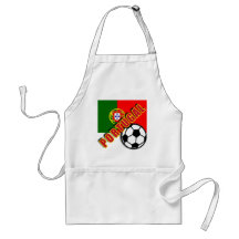 T-shirts de fan de foot du monde du PORTUGAL Tabliers