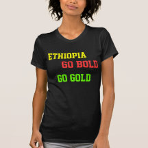 T-shirts de Jeux Olympiques d'Etiopia